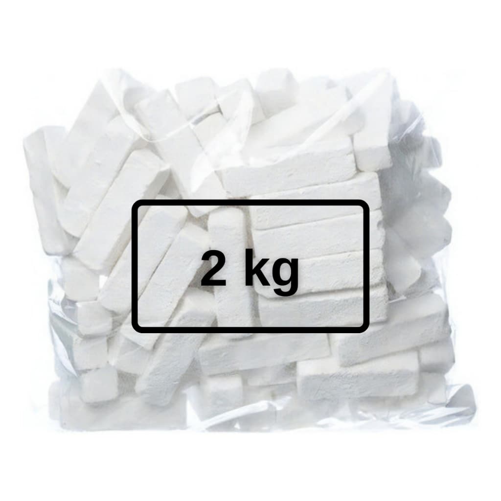 2 Kg de Giz de Sinuca, Bilhar, Giz Quadrado, Snooker - Marca 7 Belo -  Profissional e Iniciantes