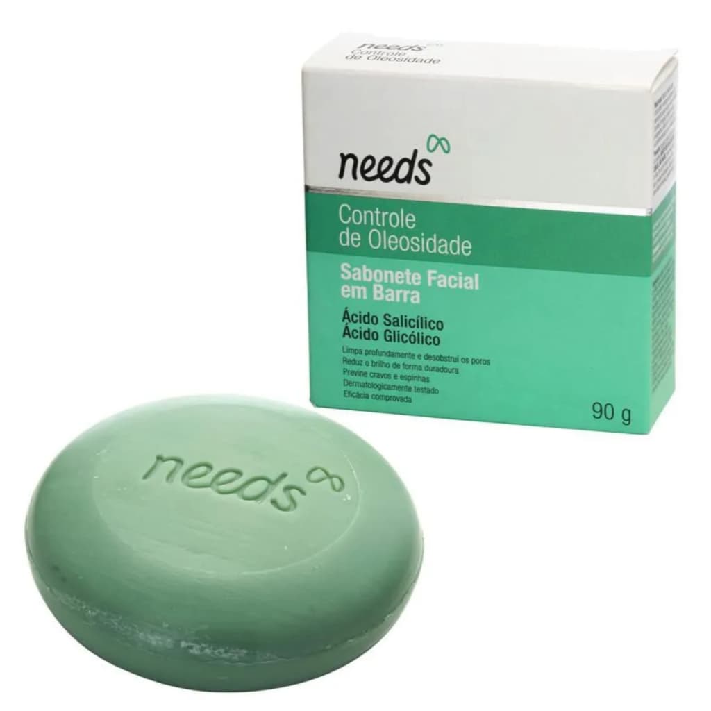 Sabonete Facial Needs Controle de Oleosidade Barra 90g