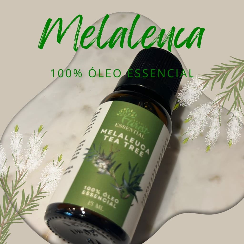 Óleo Essencial Melaleuca 100% Puro Florest Brasil