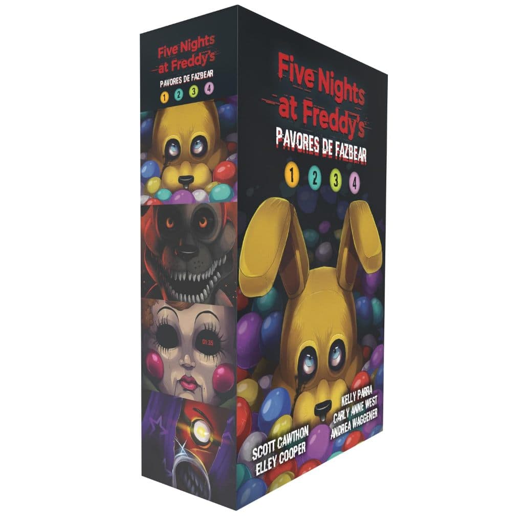 Box Pavores de Fazbear - Vols. 1 a 4 (Histórias do universo de Five Nights at Freddy's) │ Intrínseca