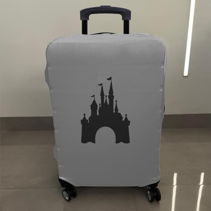 Capa Elástica Protetora Mala Para Viagem De Castelo P(10kg)