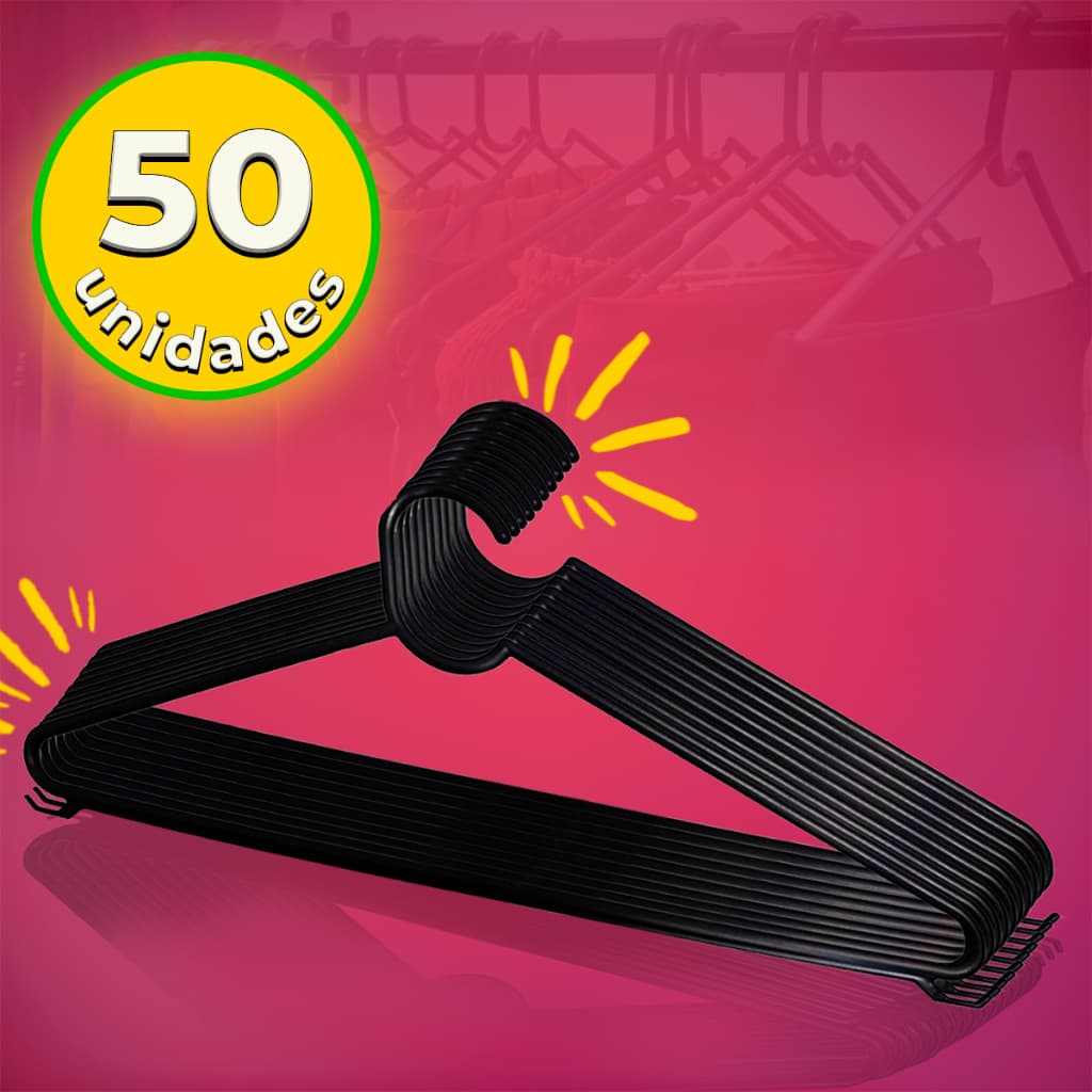 Kit de Cabides Resistente Maciço Premium Conjunto Organizador Antideslizantes Com Cavas Resistente Adulto