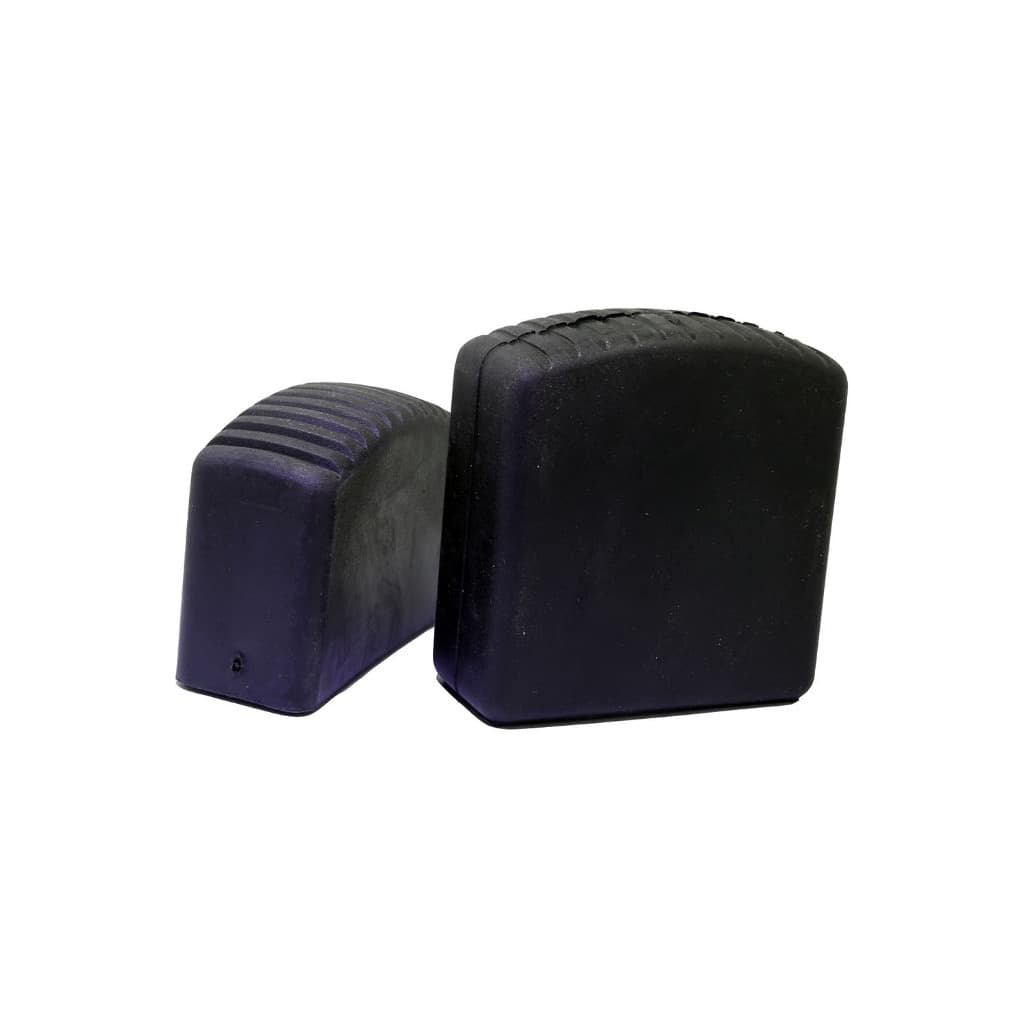 Sapata Pé De Borracha Para Escada Alumínio 65x22mm (2 Pçs)