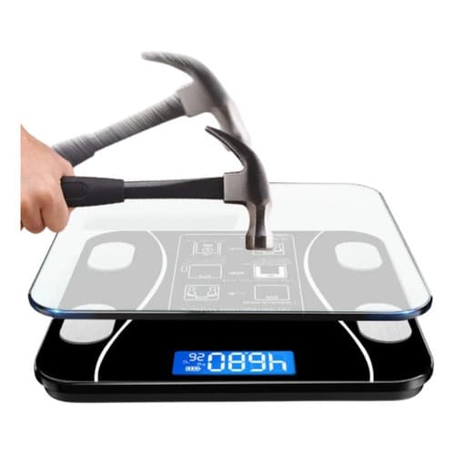 Balança Digital Corporal Bioimpedância Aplicativo Premium