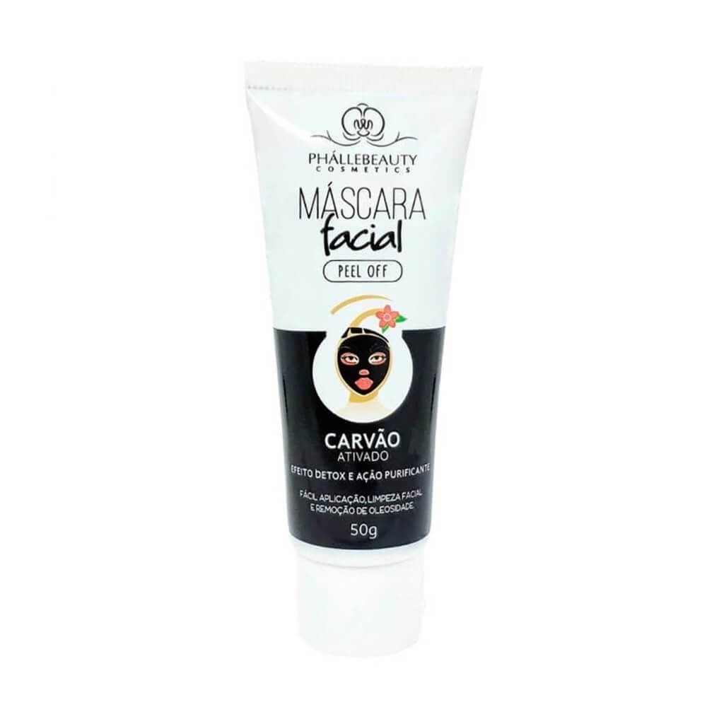 Máscara Facial carvão ativado Remoção de Cravo - Phállebeauty