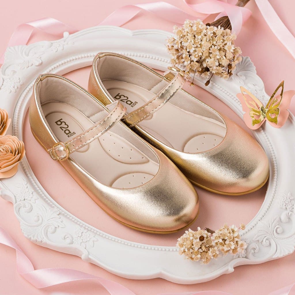 Sapatilha Infantil Menina Metalica Passeio 2500M