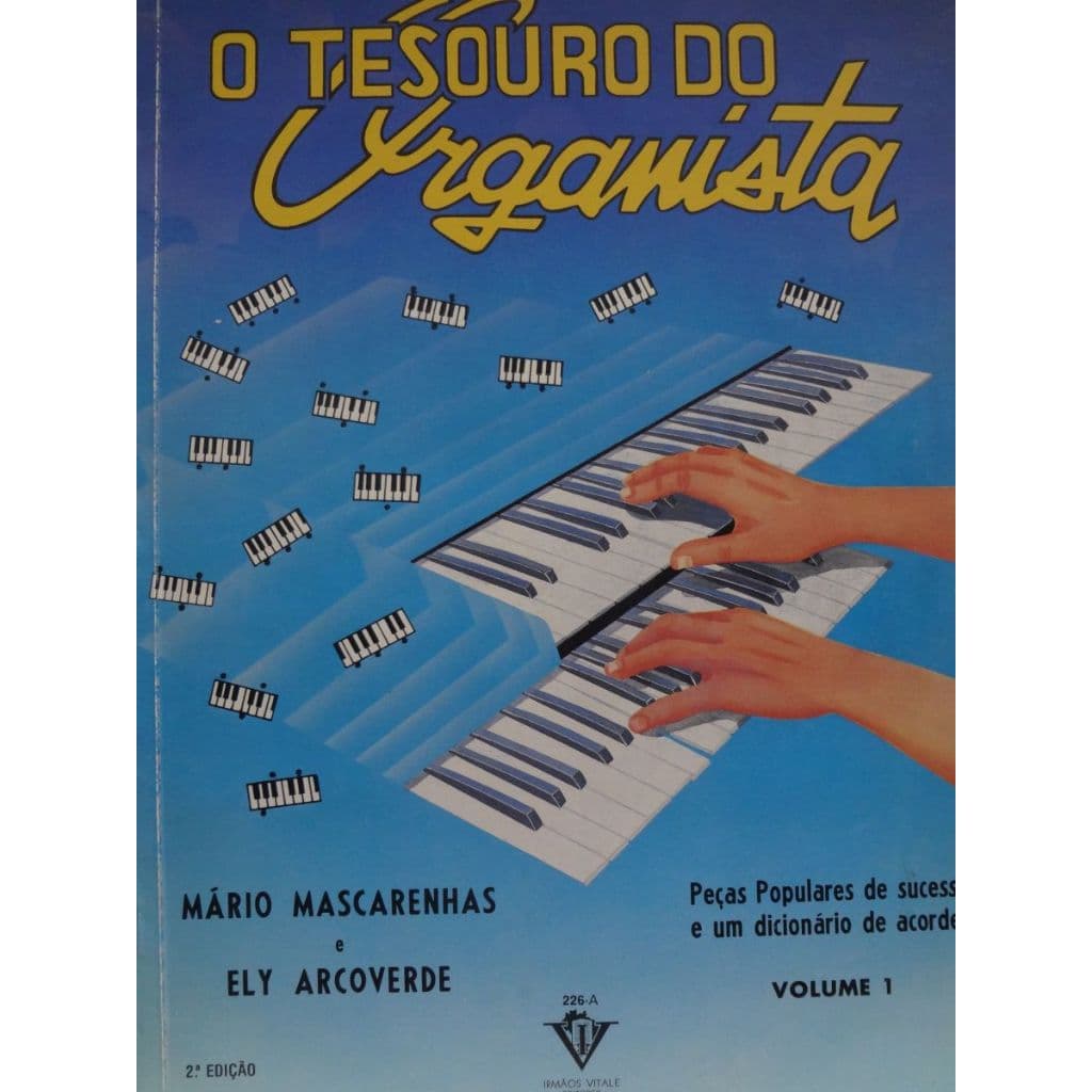 Partitura Orgão Tesouro Do Organista V 1 Mario Mascarenhas