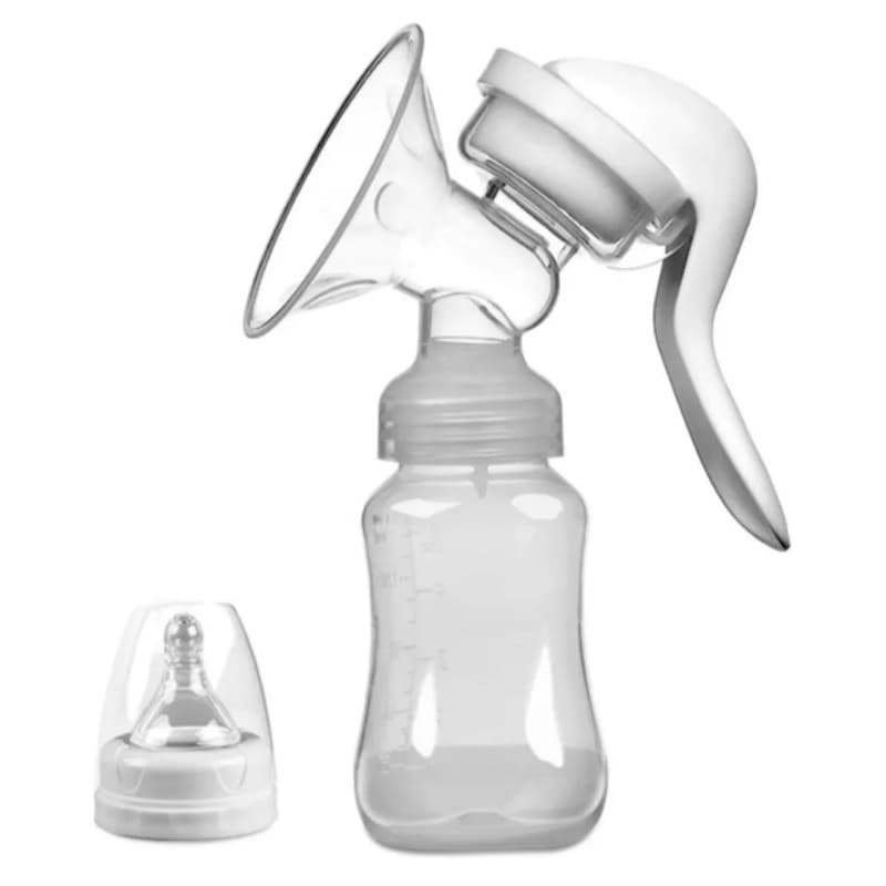 bomba de tirar leite manual acompanha mamadeira