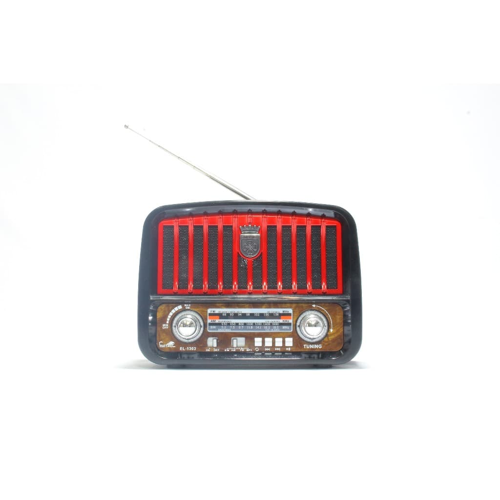 Rádio Vintage Retrô Antigo Bluetooth  EL-1303 - Eletromex