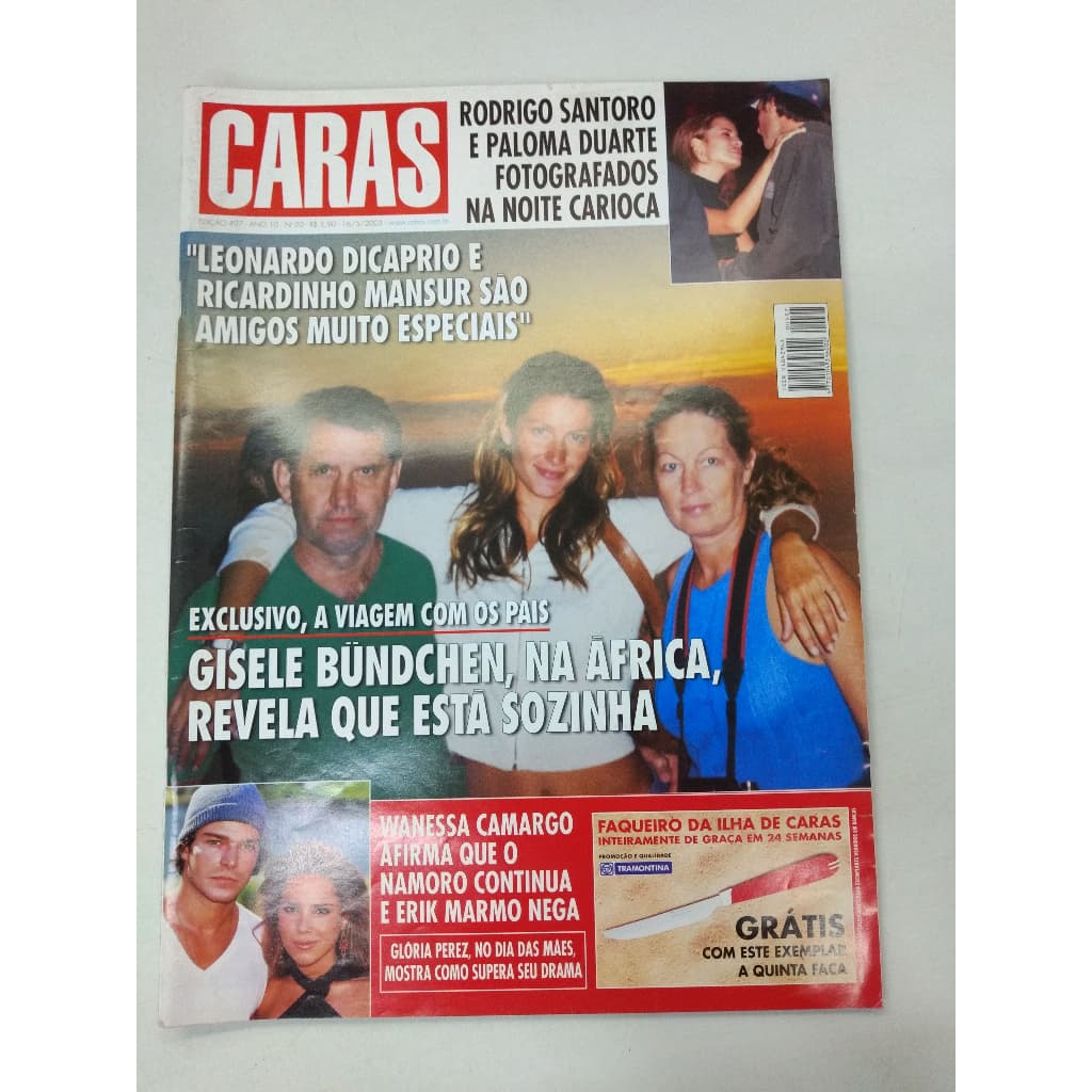 Revista Caras 497 Gisele Bundchen Eliana Perez Camargo 9586