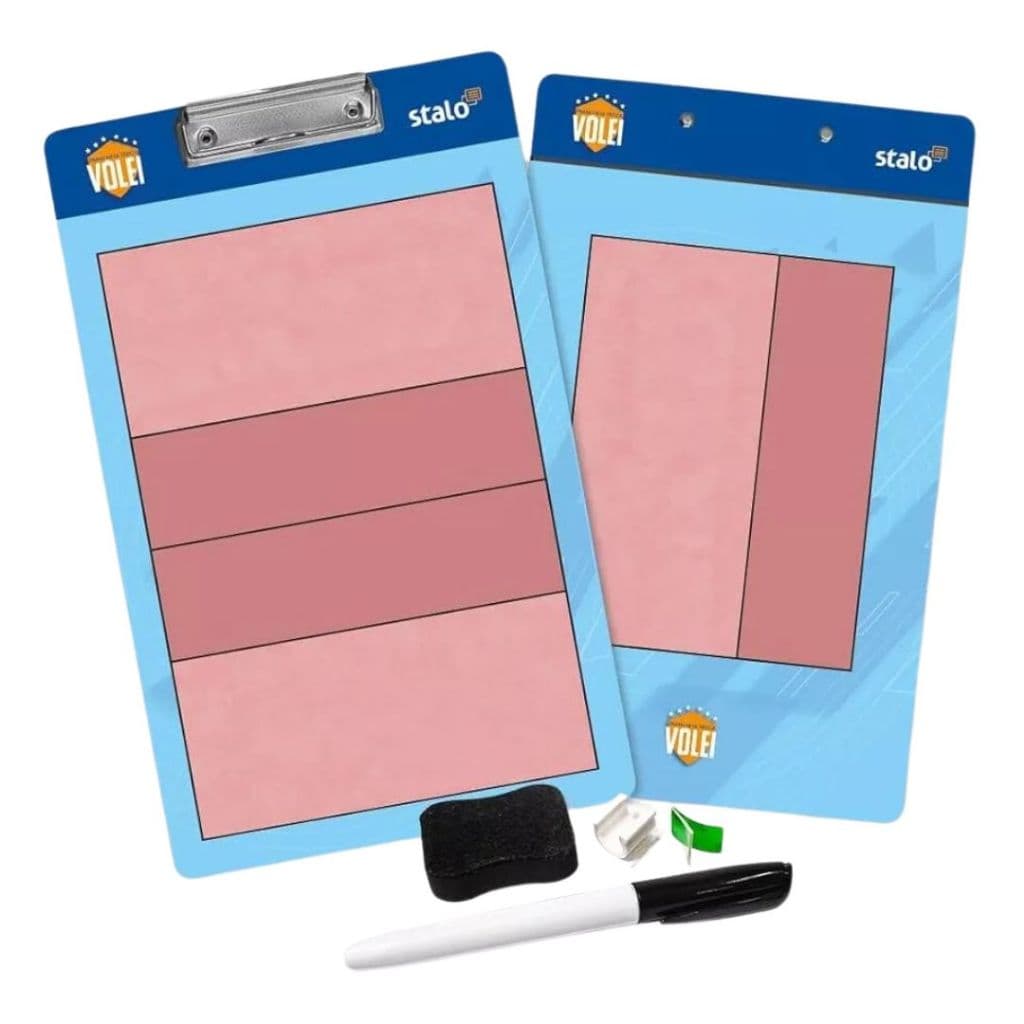 Prancheta Tática Dupla Face Volei Stalo