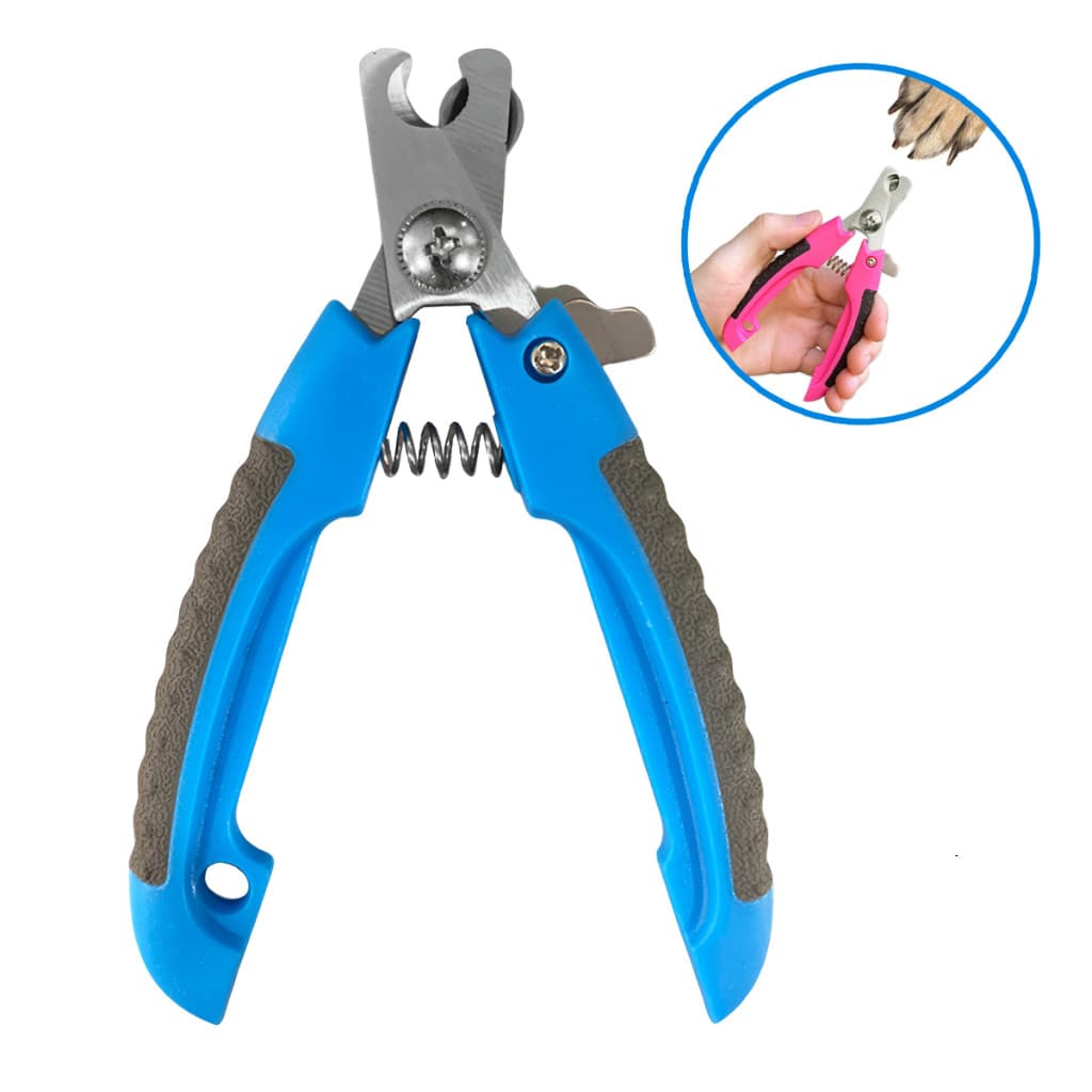 Alicate Para Pet Cortador de Unha Cachorros Gatos Roedores e Aves Anatômico Prático