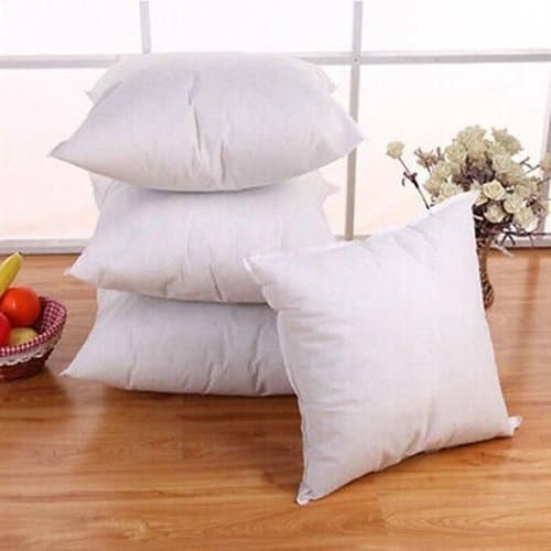 Kit 4 Enchimento Almofada Refil 45x45 Fibra Ecológica