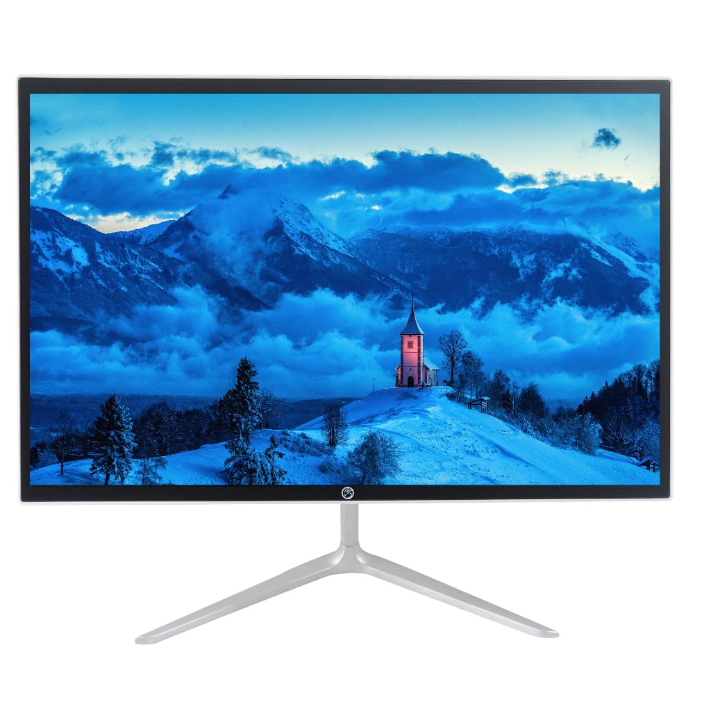 Computador All In One Brazil Pc Intel Core i5 8Gb Ssd 256Gb Tela 21.5" Branco