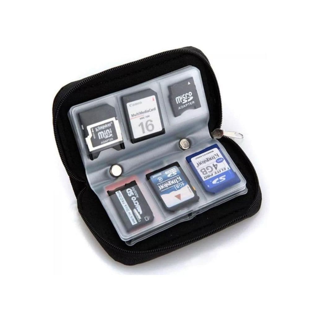 Case Capa Bolsa Porta Cartão De Memória Sd, Sdhc, Micro,cf [ Código 256 ]