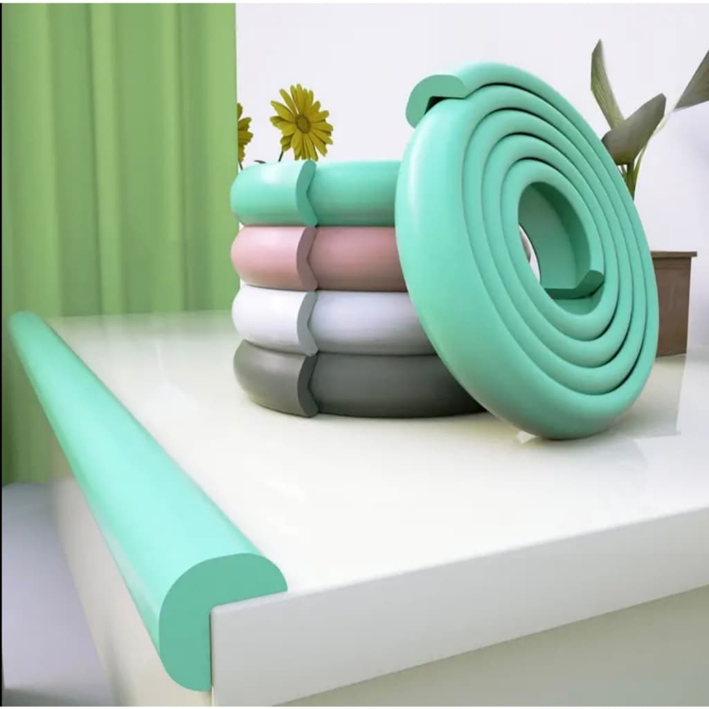 PROTETOR QUINA PARA MESA BORDA ROLO COM 2 METROS PARA PROTEGE BEBE