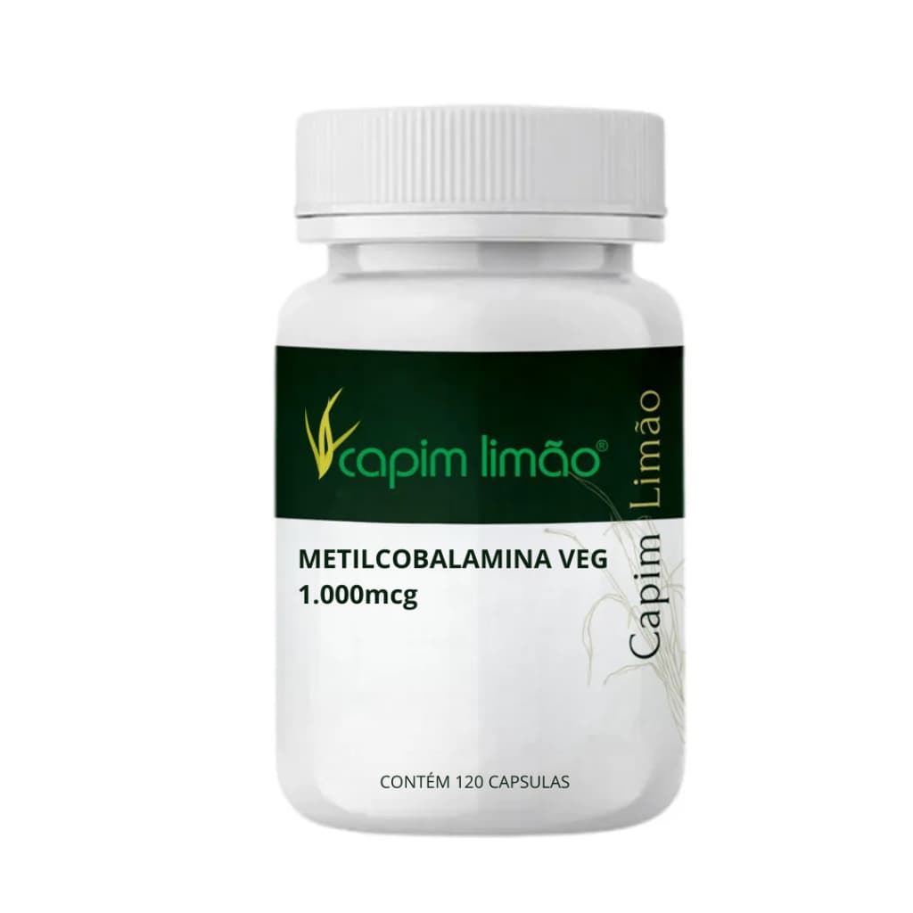 Metilcobalamina 1000mcg 120 cápsulas