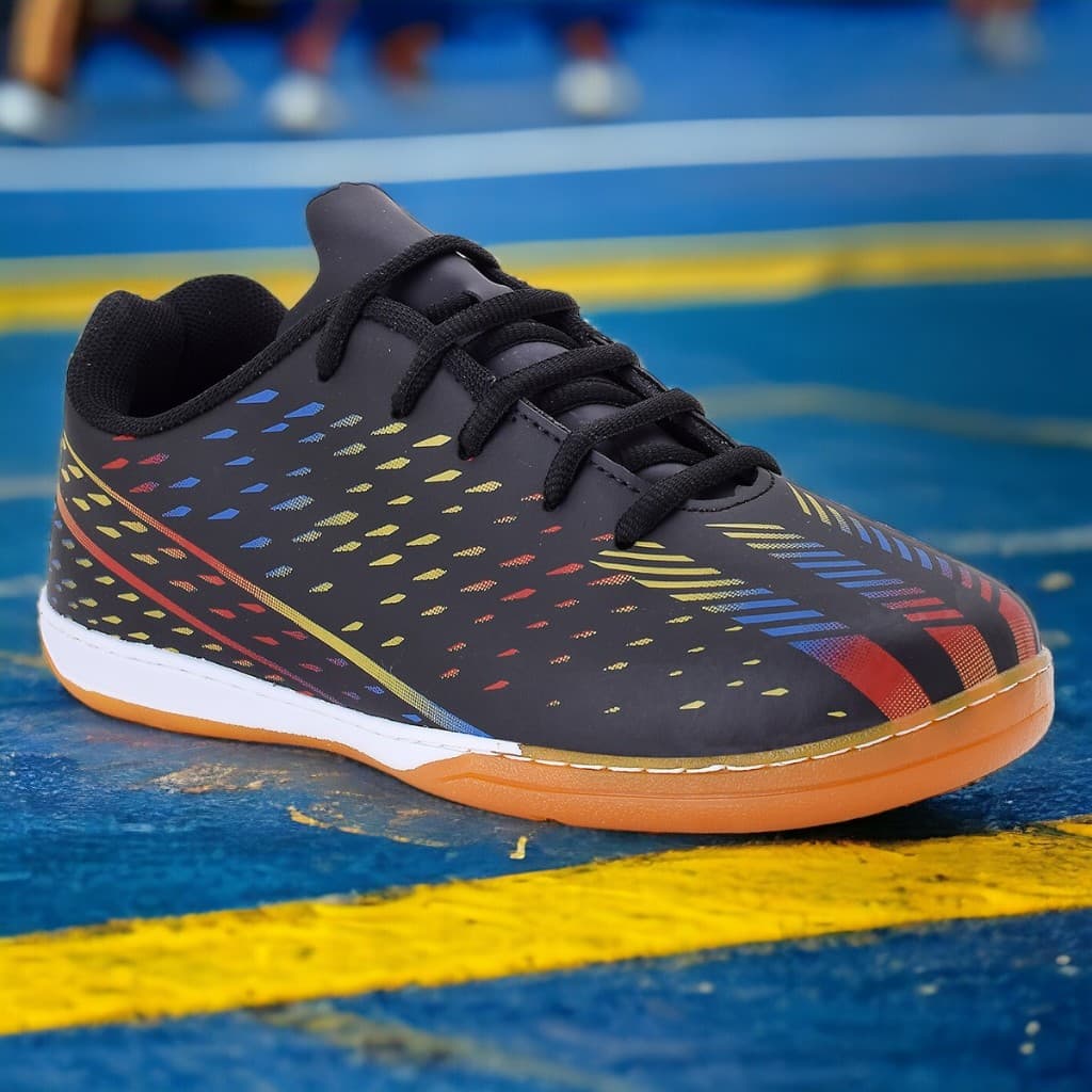 Chuteira Futsal Adulta e Infantil Para Jogos Em Quadra Salão