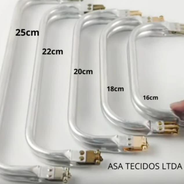 Fecho de Bolsa Tubular Boca de Lobo Para Bolsas - Und