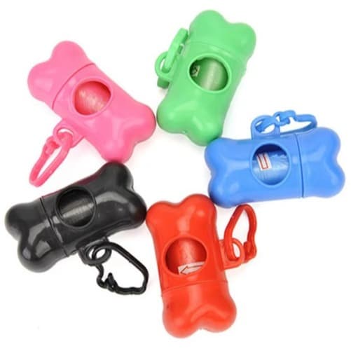 Kit Cata Caca - Ossinho Com 2 Refil - Saquinhos de Lixo para Pet Cachorro Gato