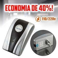 Economizador De Energia Electricity Saving Box Até 40% Economizador Redutor Conta Diário Mensal Portátil Tomada Parede