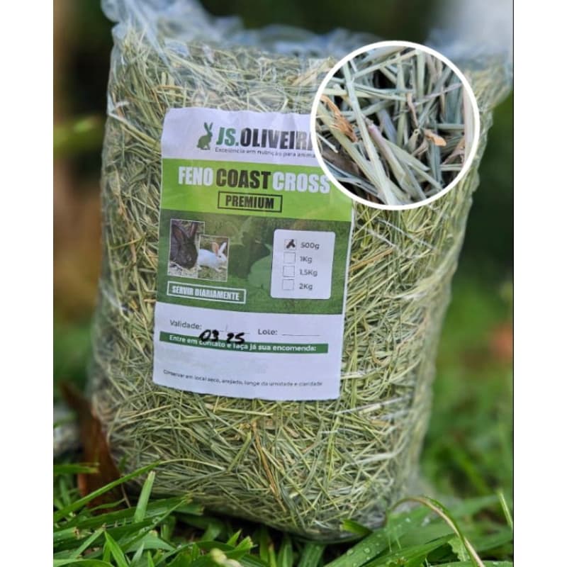 2kg de Feno VERDINHO para coelhos, porquinho da índia, entre outros, seu pet merece um feno fresquinho e verde.