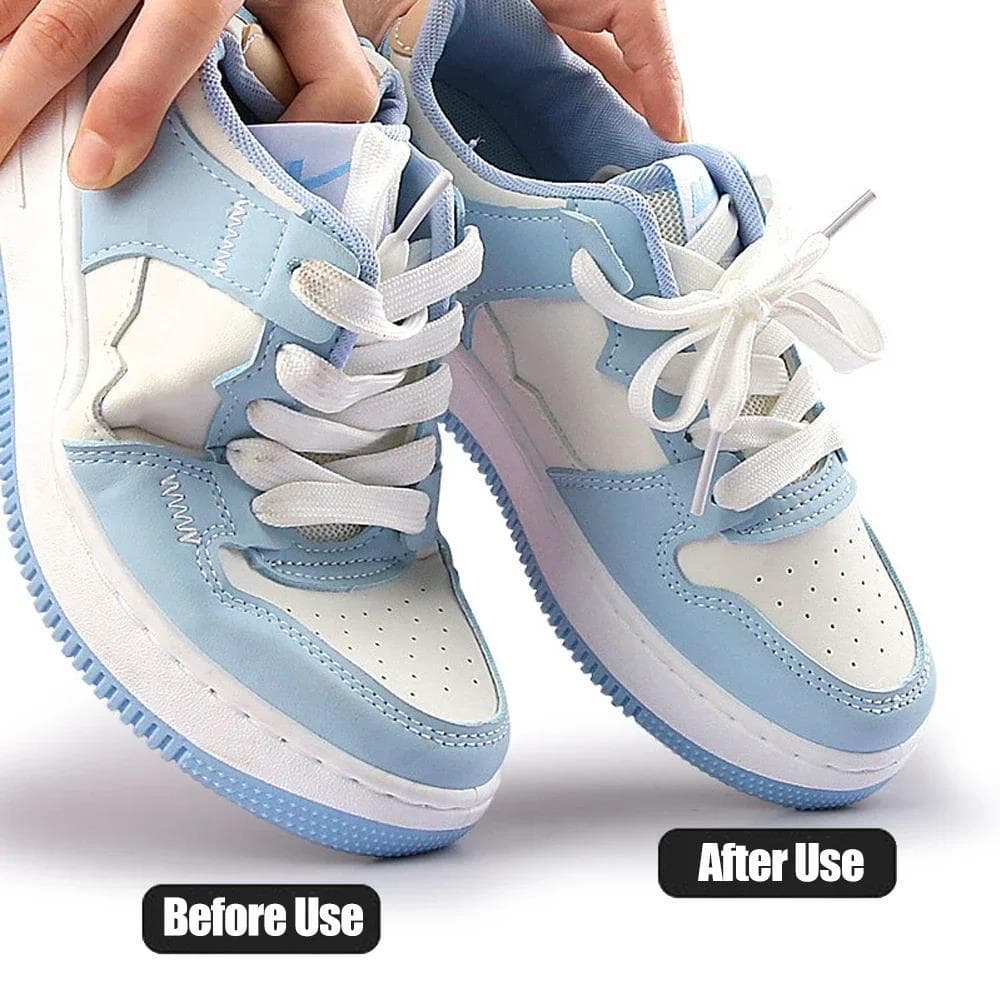 Anti Crease Anti Vinco Para Calçados Tênis Couro Borracha Par de Suporte Protetor Tamanho Universal