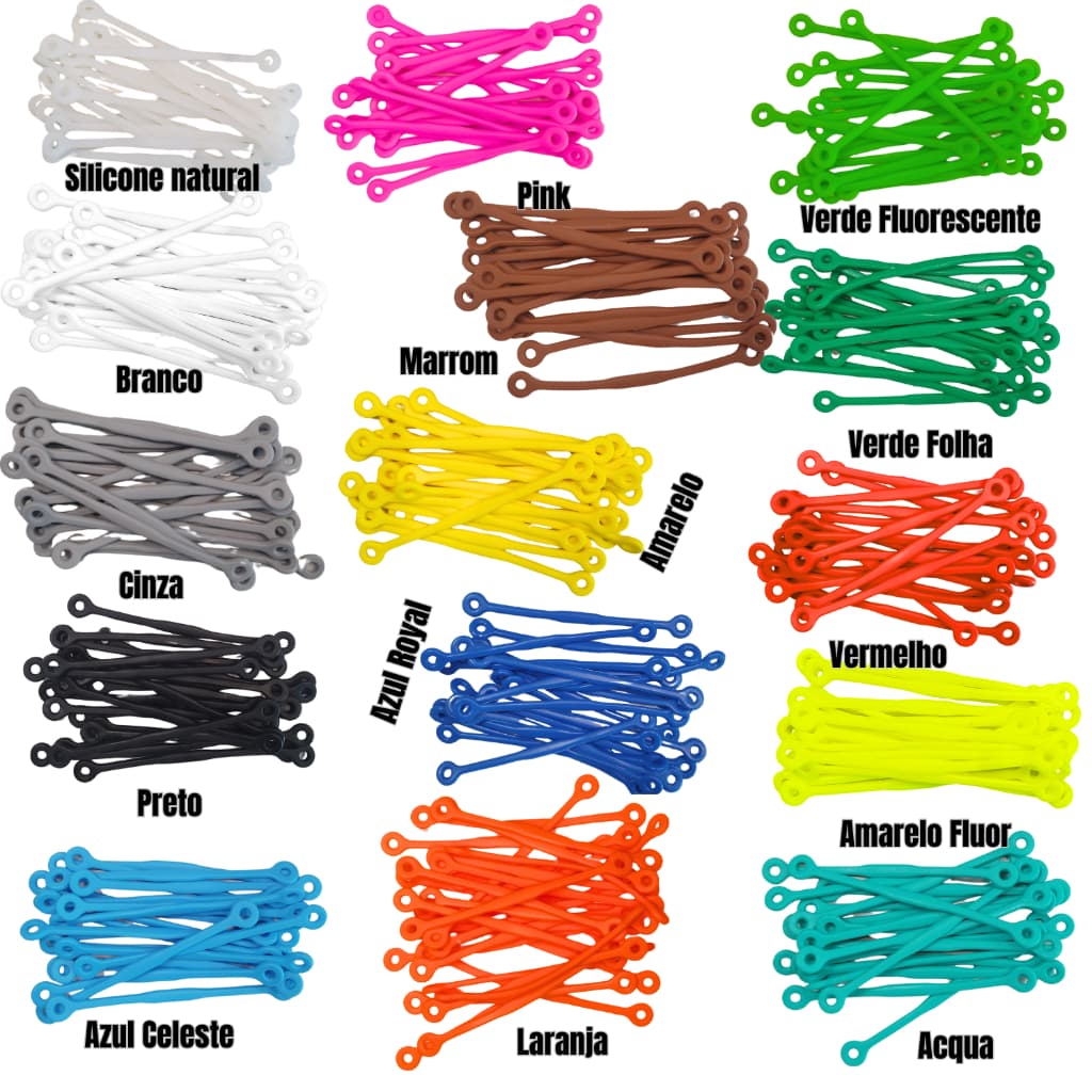 Antivibrador Silent Damp para Raquete de Tênis c/3unid