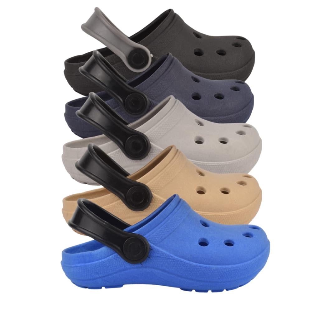 Babuche Infantil Sandália Chinelo Menino Confortável Liso Volta Às aulas