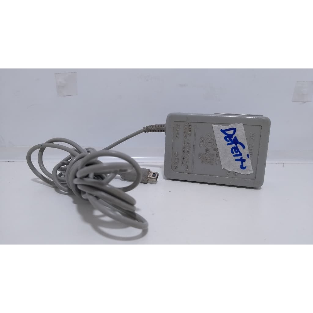 defeito sucata carregador nintendo 3ds original