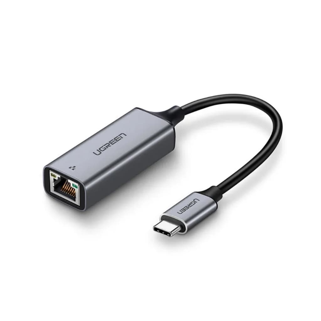 Adaptador Ugreen Usb-c Para Rede Rj45 Gigabit 10/1000 Mbps