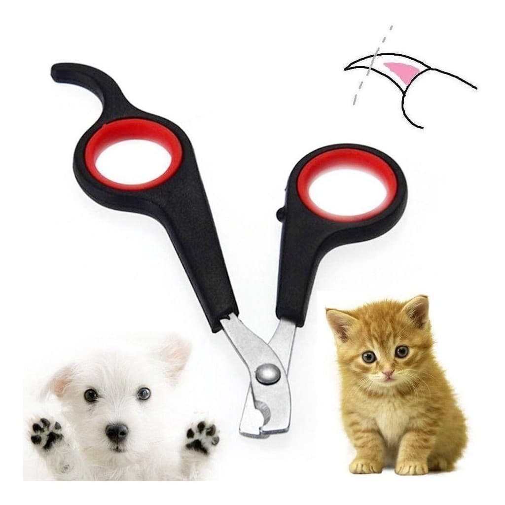 Tesoura Cortador Pet Cachorro Gato Aparador de Unhas para Cachorros