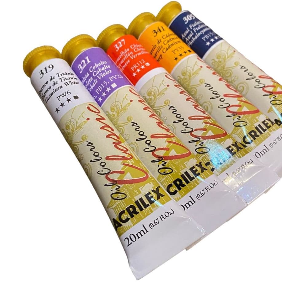 Tinta a Óleo Oil Colors Classic Acrilex Bisnaga 20ml - 01 Unidade