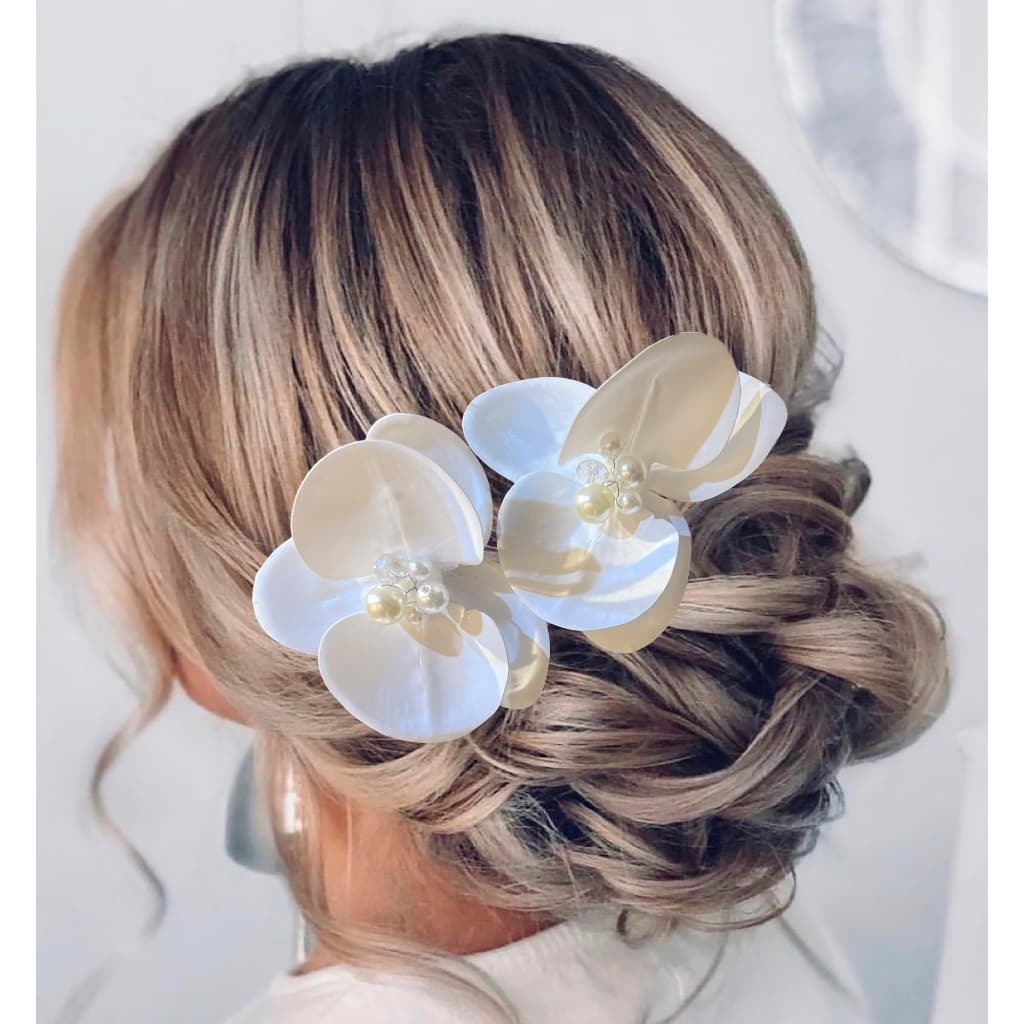 Orquídea Branca Flor de Orquídea Grinalda de Orquídea Orquídea Noiva