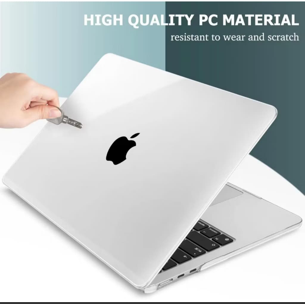 Capa Resistente Brilhante Para MacBook Air 13 Polegadas (M1 , 2020) A2337/A1932/A2179