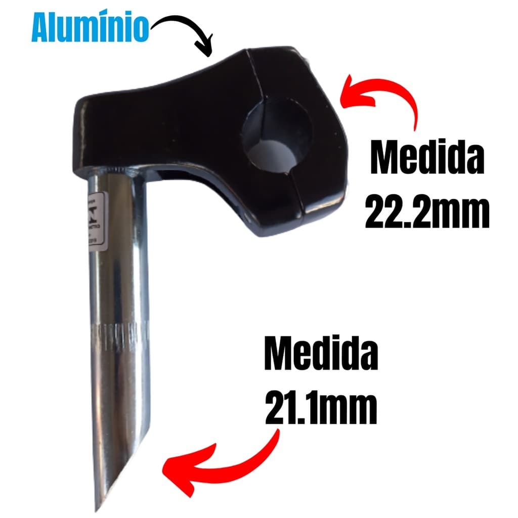 Mesa Suporte De Guidão Frontal Bicicleta Bmx Cross Freestyle Bike