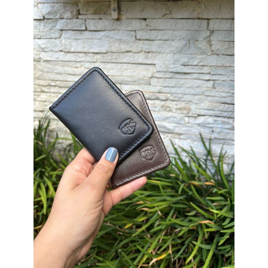 Carteira Porta Cnh Masculina Em Couro Legitimo Crs Pequena E Compacta (M SP)