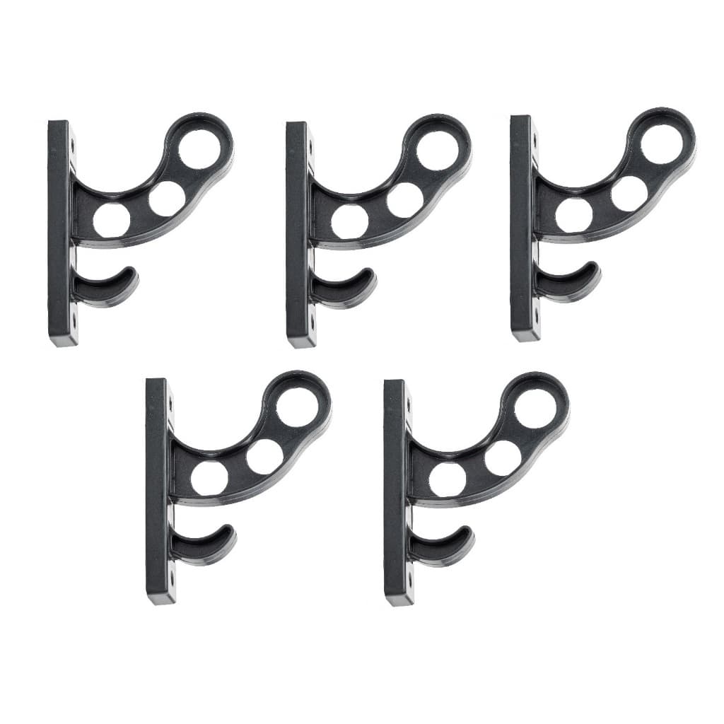 Kit 5 Suporte De Parede Para Pendurar Capacete E Acessórios