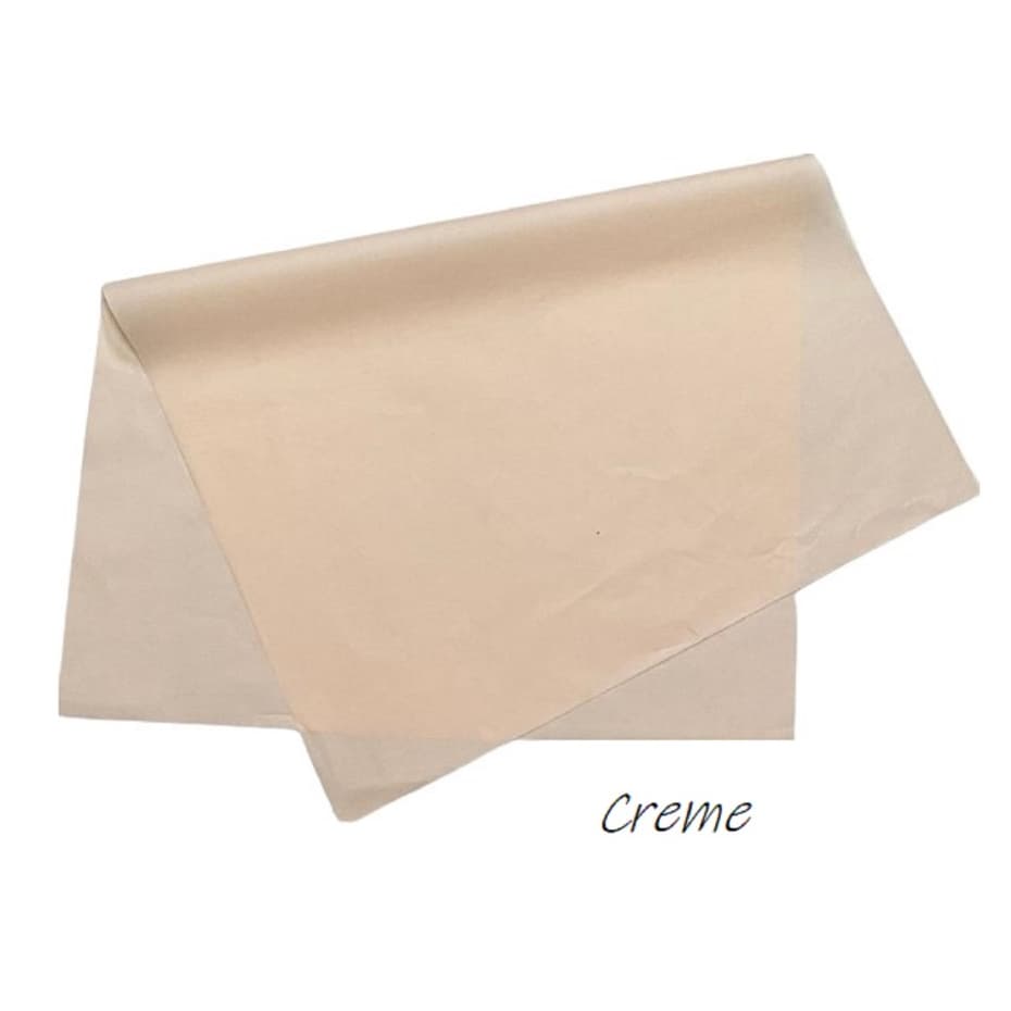 Papel de Seda Creme AC 77 50x70 Pacote C/100 Unidades