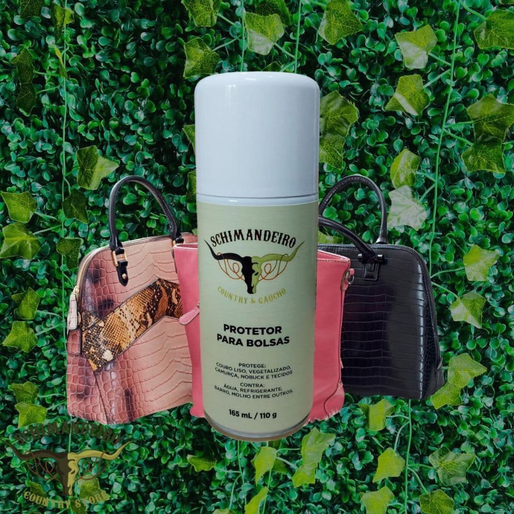 Protetor Para Bolsas Schimandeiro - Impermeabilizante Para Bolsas De Couro Carteiras