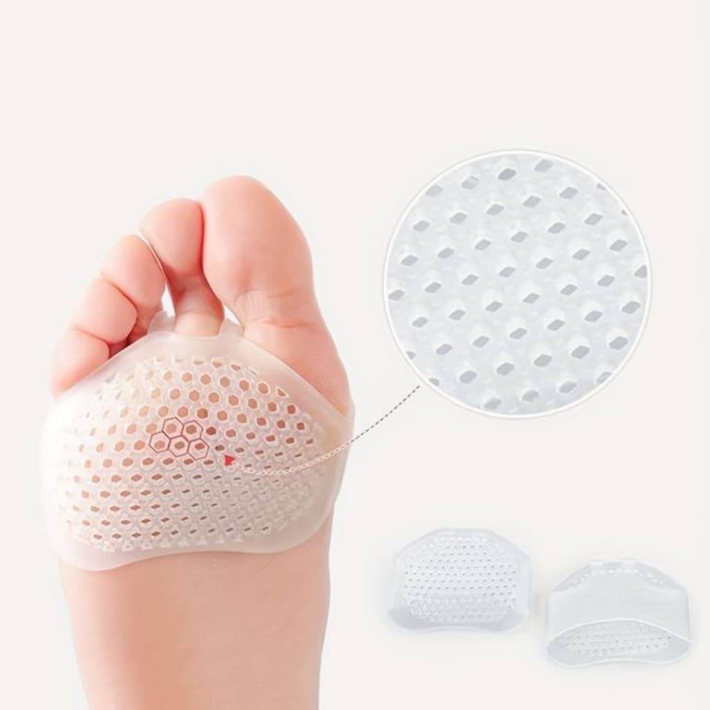 Protetor De Pé com Abertura para Dedos - Gel De Silicone - Reutilizável