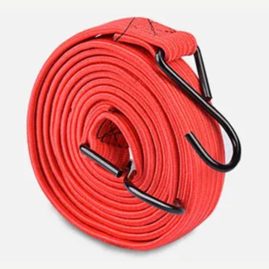 Extensor Fita Elástico Para Carga 1,80mts Ideal Para Bagageiros Caixas Motos Bicicletas Carros