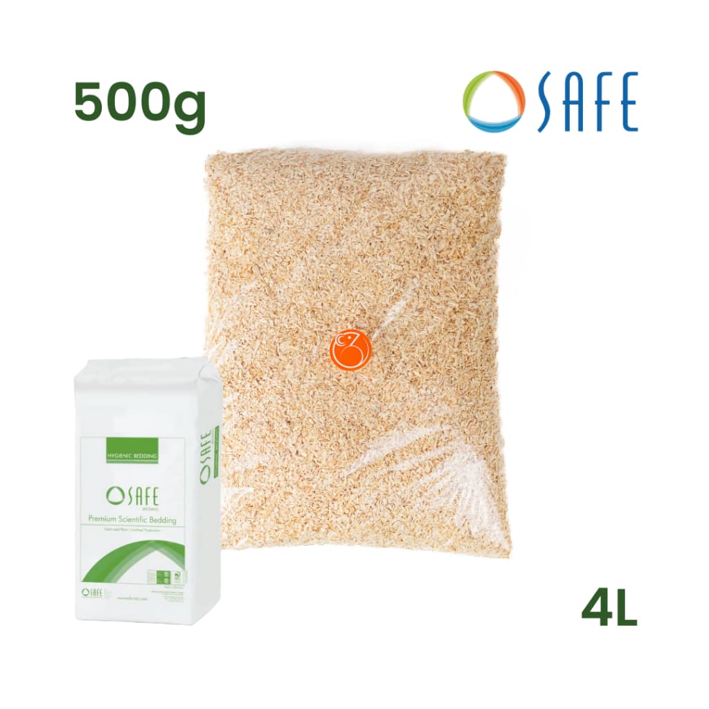 Substrato Aspen Flakes 500g (4L) para Hamster Gerbil Roedores Répteis