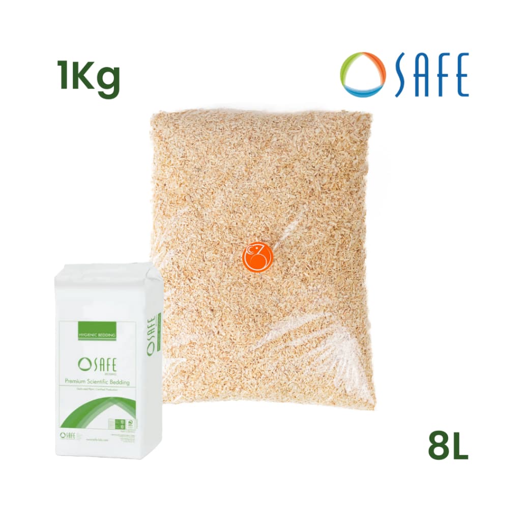 Substrato Aspen Flakes 1kg (8L) para Hamster Gerbil Roedores Répteis