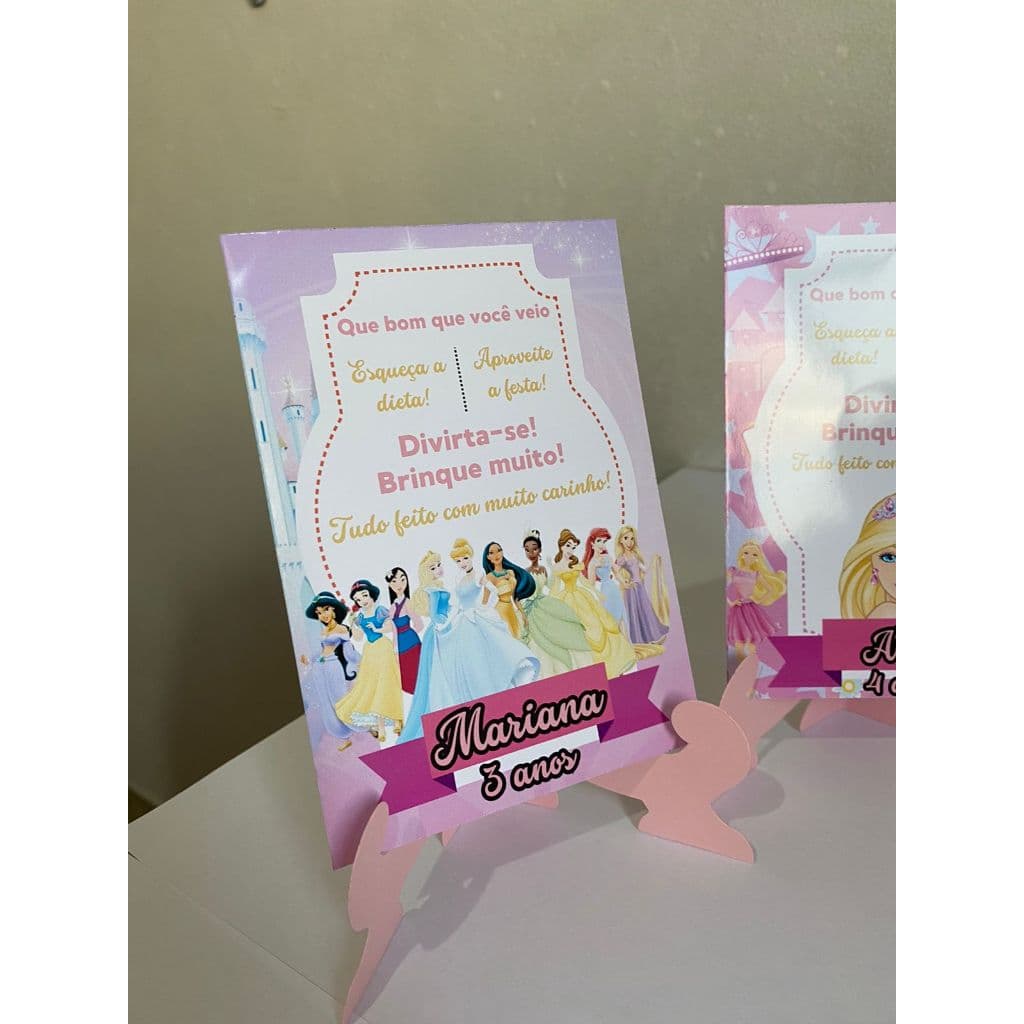 20 Unidades Agradecimento centro de mesa  TODOS OS TEMAS!