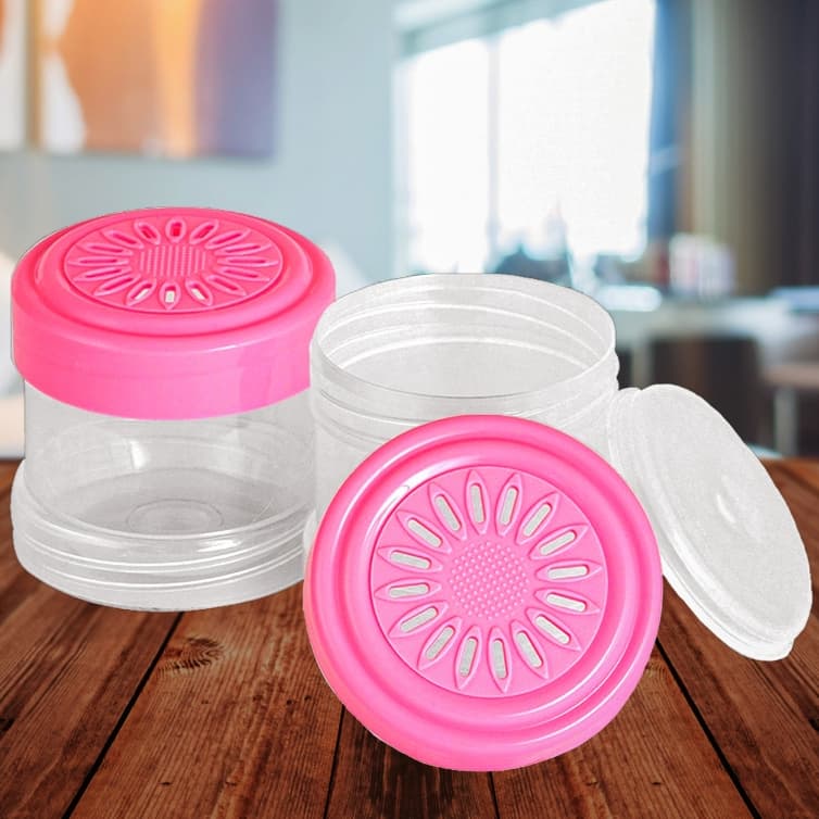 Kit 6 Potes para Anti Mofo aromatizador carro ambiente 80ml Tampa Rosca