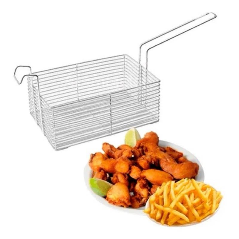 Cesto de Fritadeira Retangular 24x17