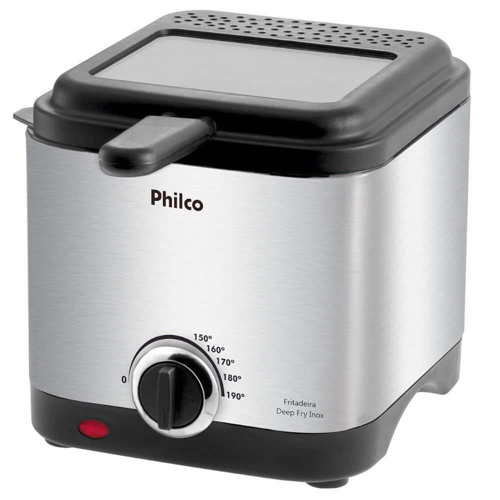 Fritadeira Elétrica Philco Deep Fry 1,8 Litros Inox