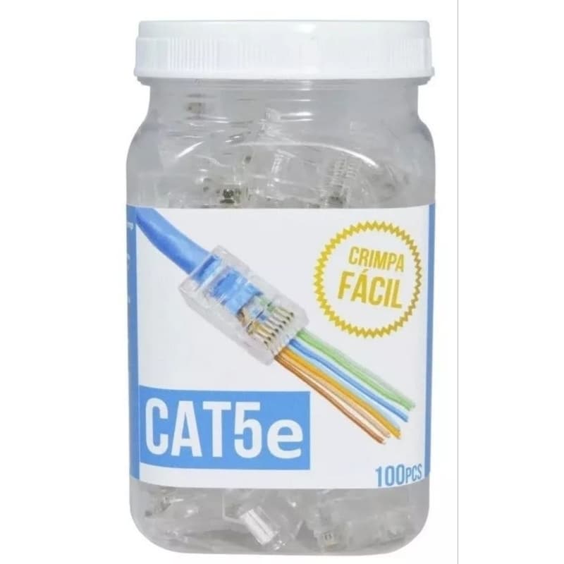 Conector RJ 45 Rede computador Original