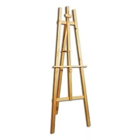 Suporte Cavalete Tripé Para Tela De Pintura 92cm